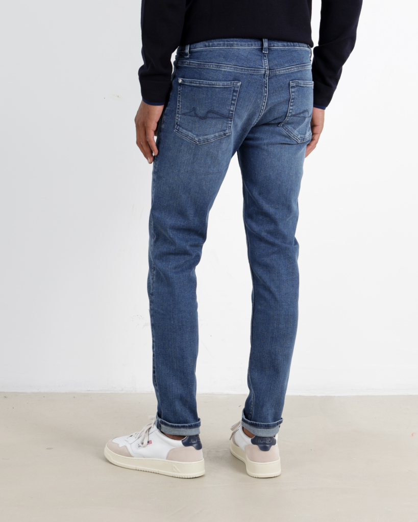 7 for all Mankind  Jeans Slimmy Tapered Maze Mid Blue
