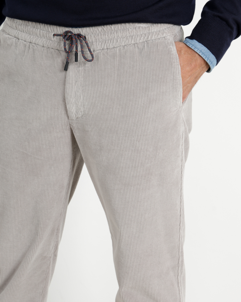 Sease Corduroy Pantalon Mindset Pearl Grey