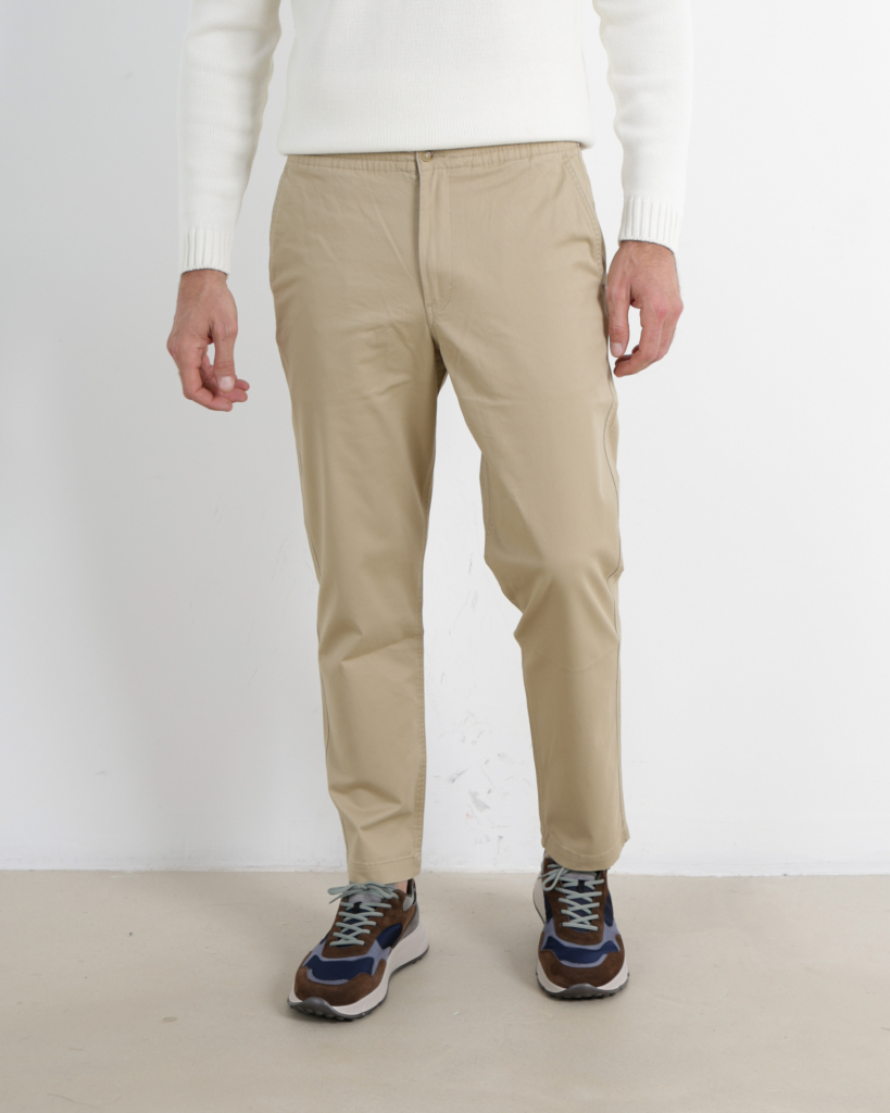 Ralph Lauren Stretch classic fit pantalon beige