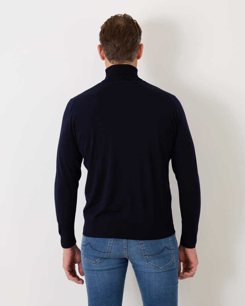 Colombo Extra Fine Pullover Navy