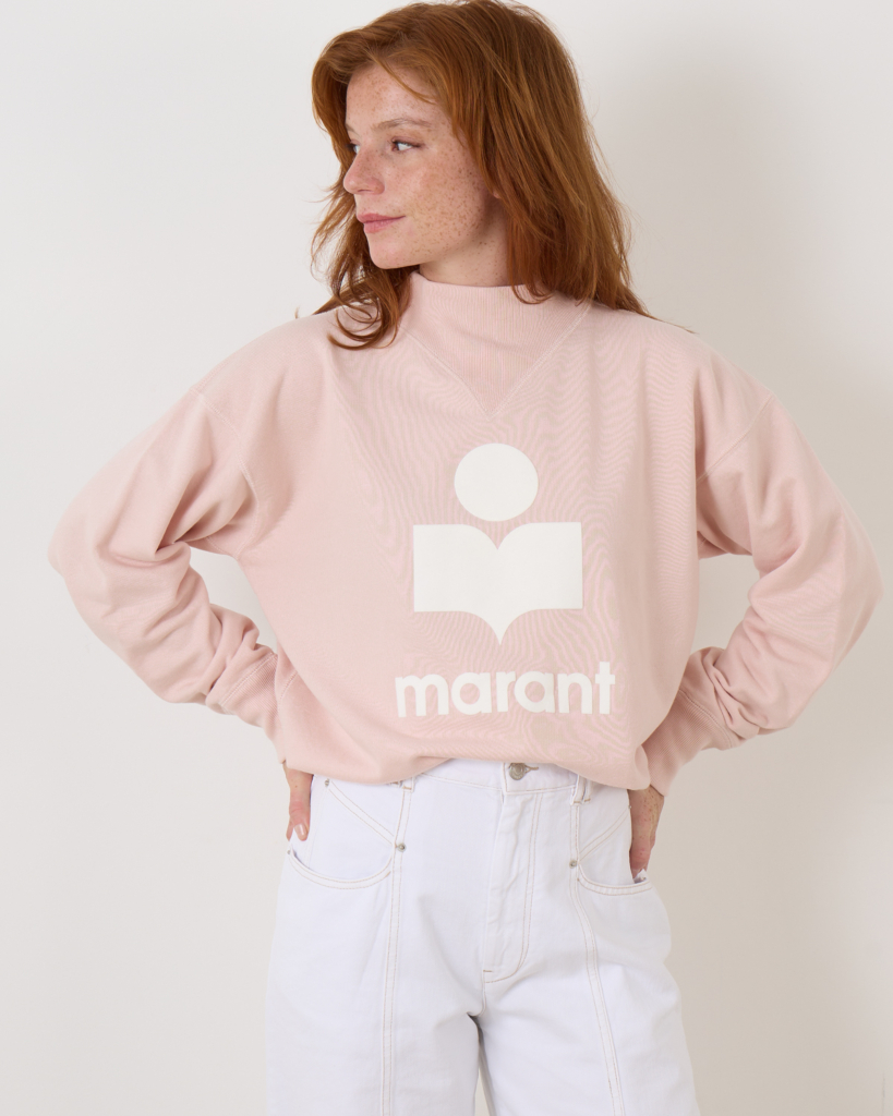Marant Étoile Moby Sweater Pearl Rose