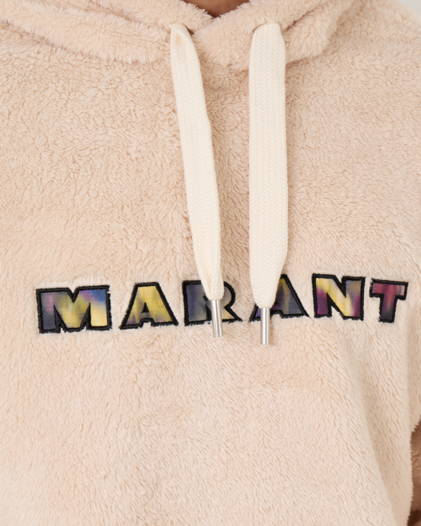 Marant Ulysse Logo Sweatshirt Ecru