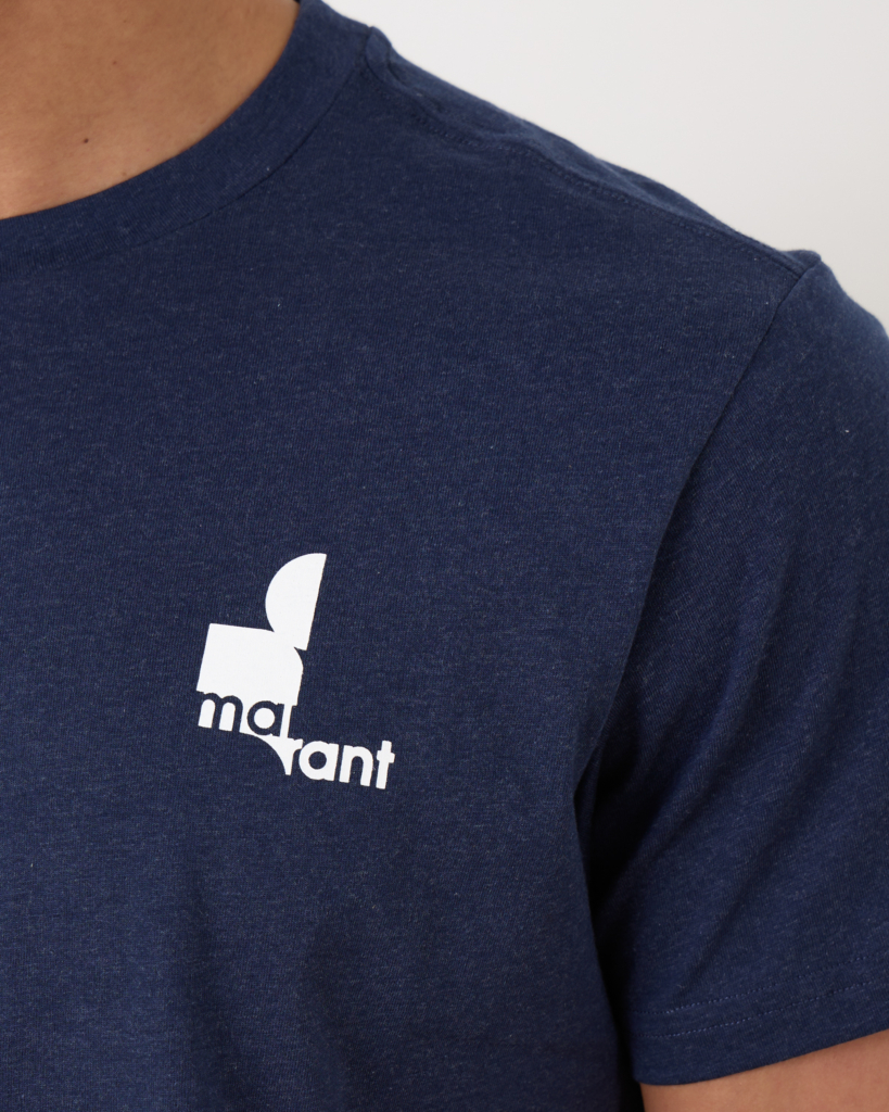 Marant Zafferh Logo T-shirt Midnight