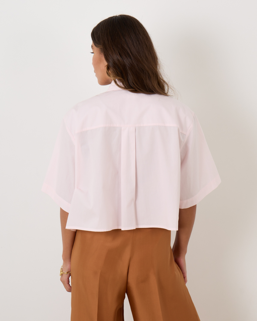 Wide Blouse Rose