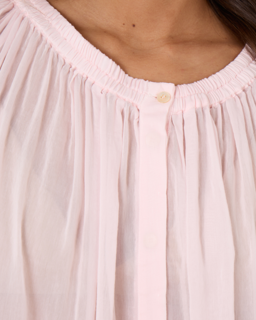 Voile Blouse Rose