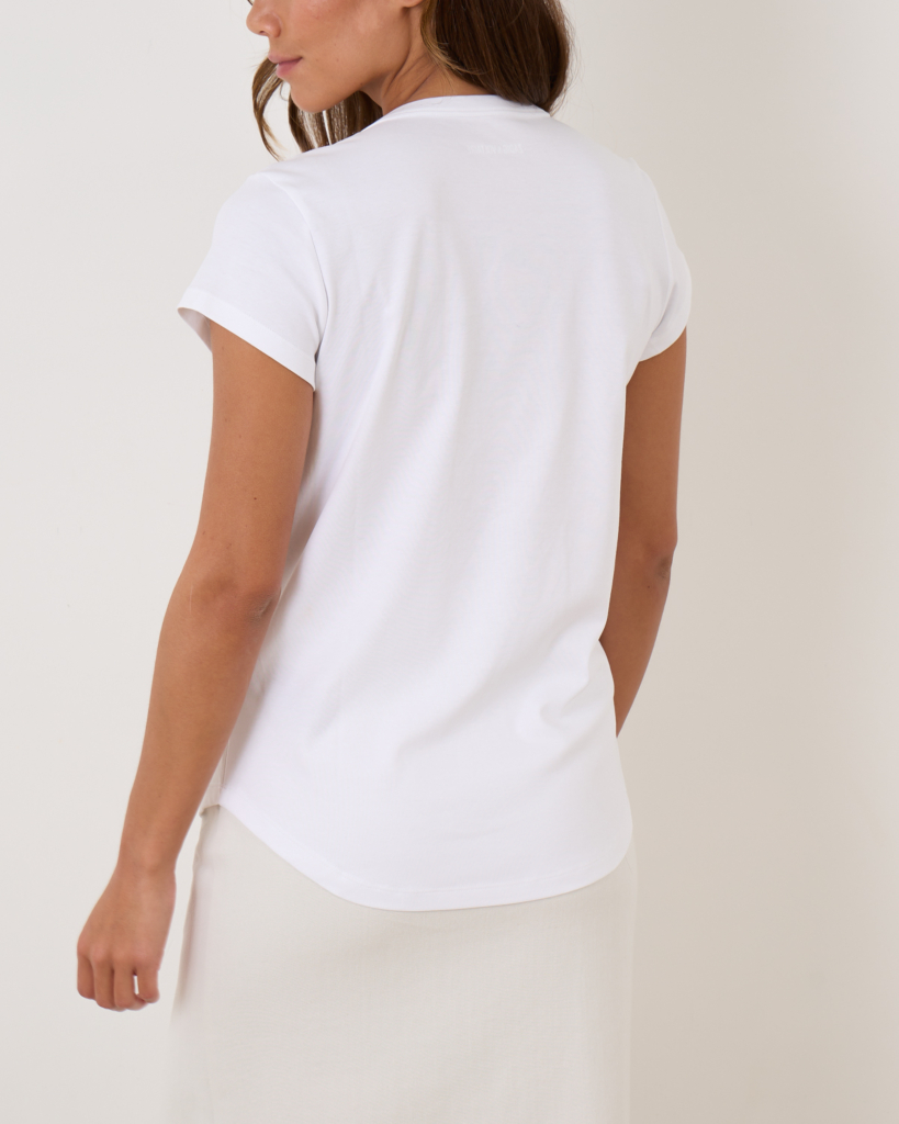 Woop Insignia T-shirt Blanc