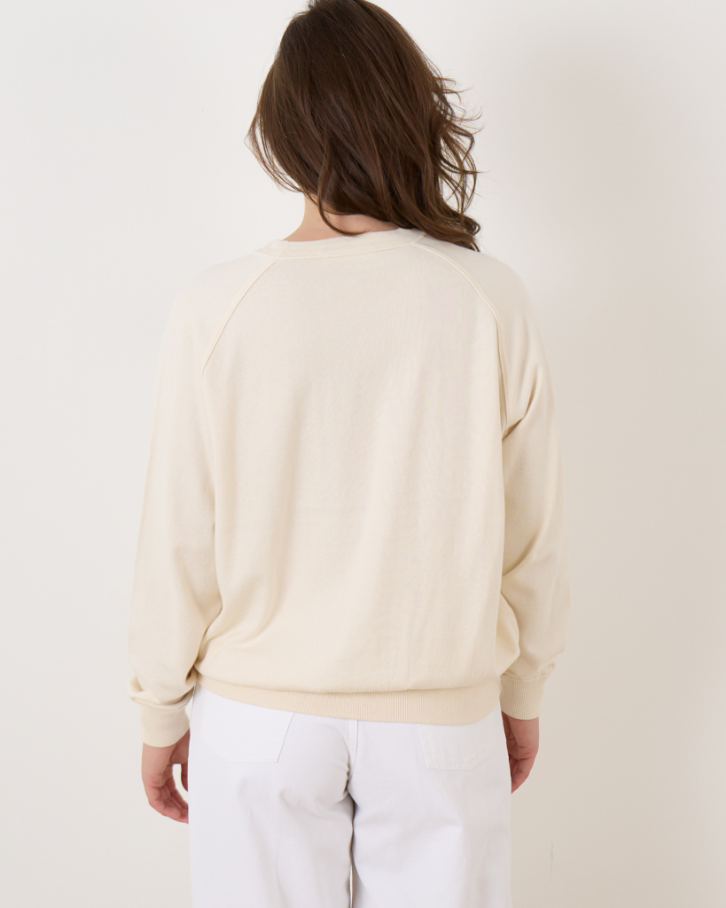 6397 Knit Sweatshirt Ivory