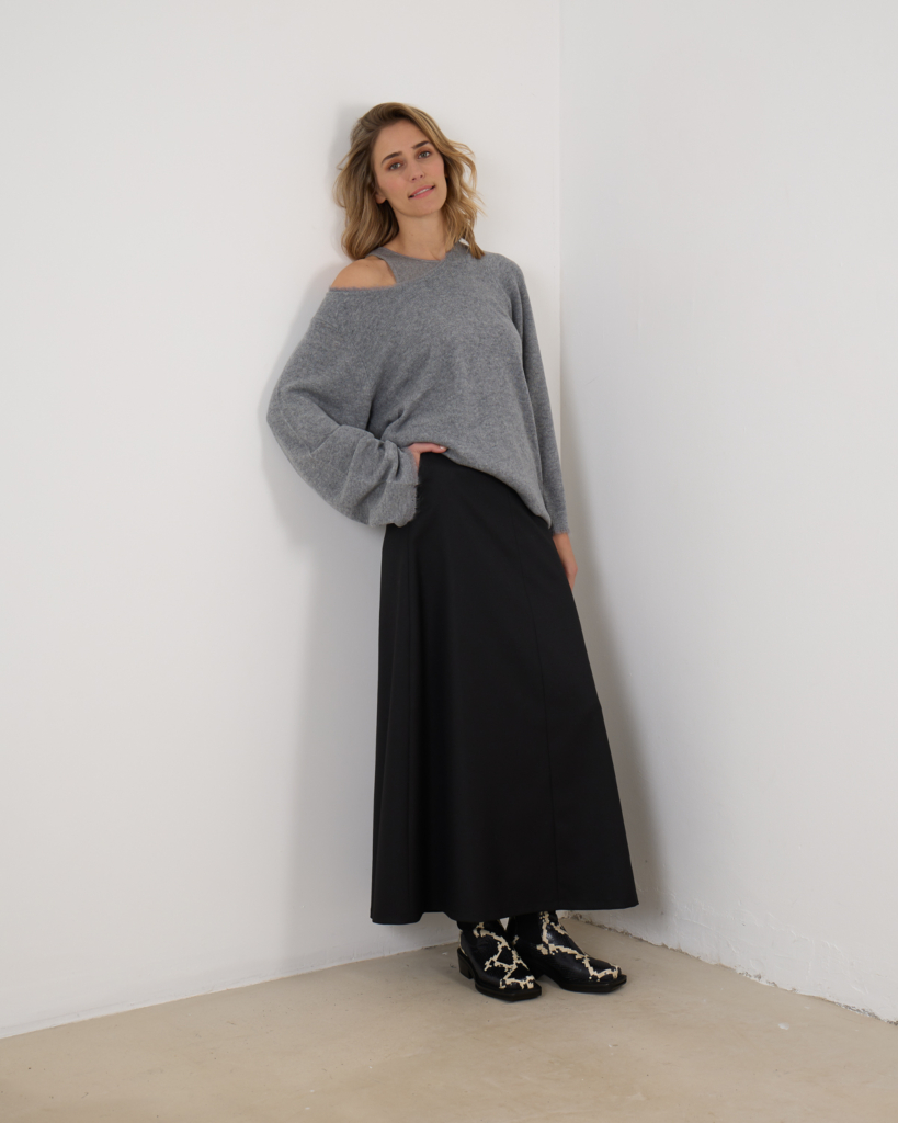 Malene Birger Isoldas Maxi Skirt Black