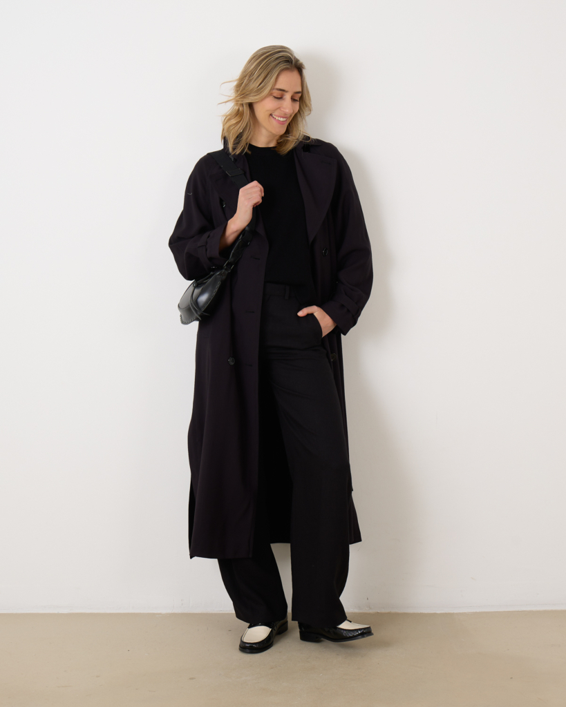 Vanessa Bruno Carl trench coat black