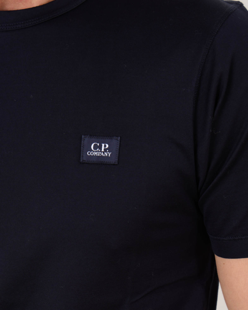 C.P. Company Logo T-shirt Total Eclipse