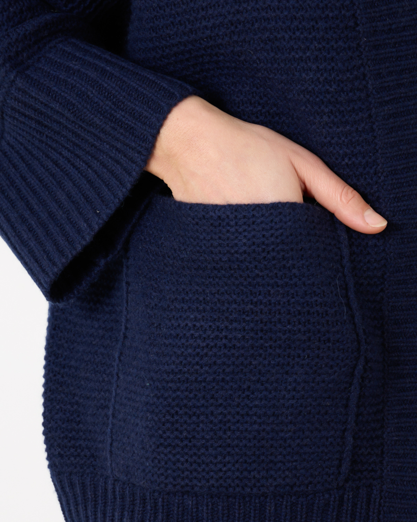 FFC Knitted cardigan navy