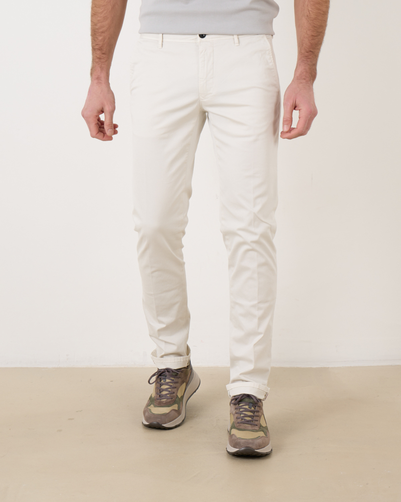 Incotex  Casual Pantalon White