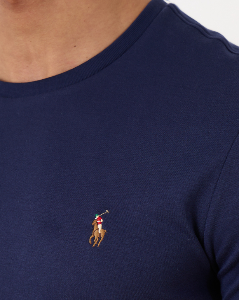 Ralph Lauren Logo T-shirt Refined Navy