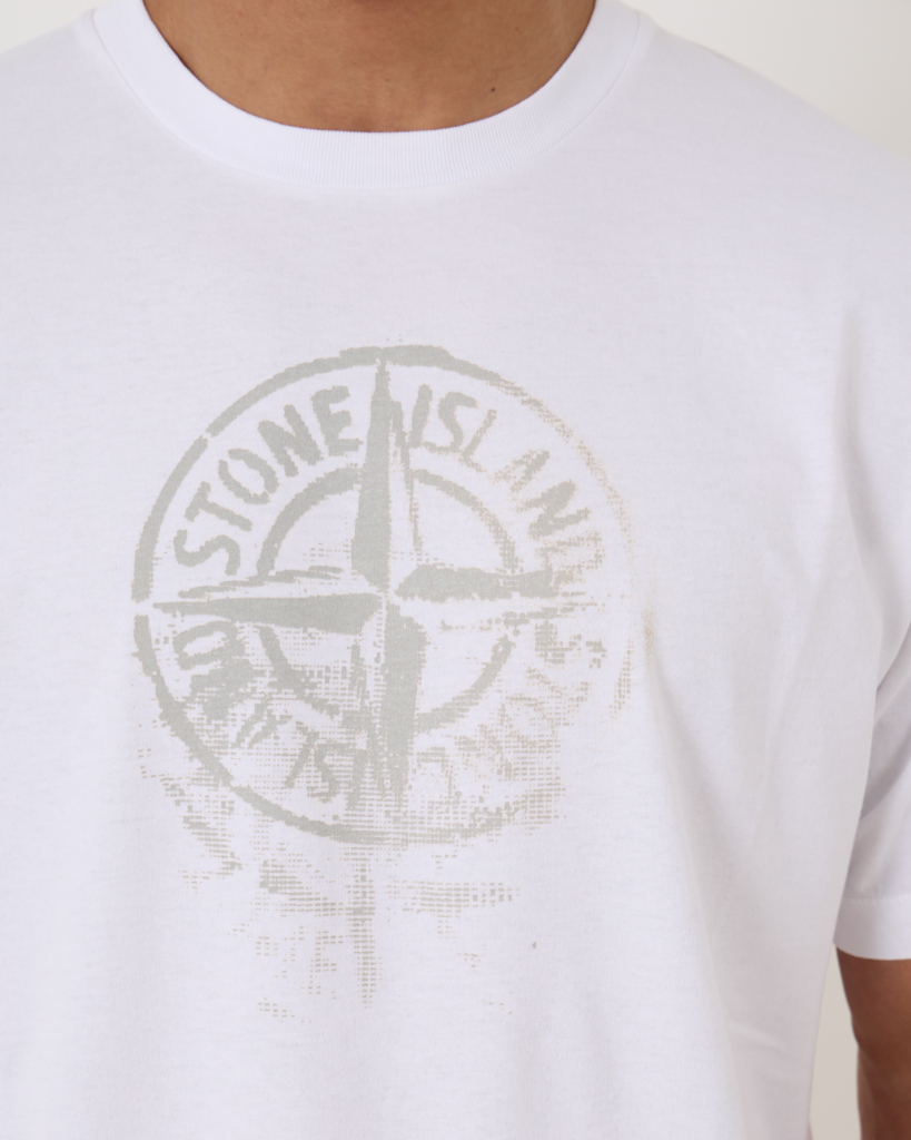 Stone Island Reflective T-shirt White