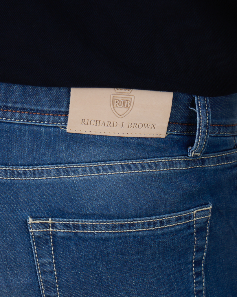 Richard J. Brown Jeans Milano Blauw
