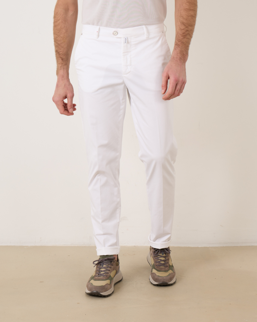 Kiton Casual Pantalon White