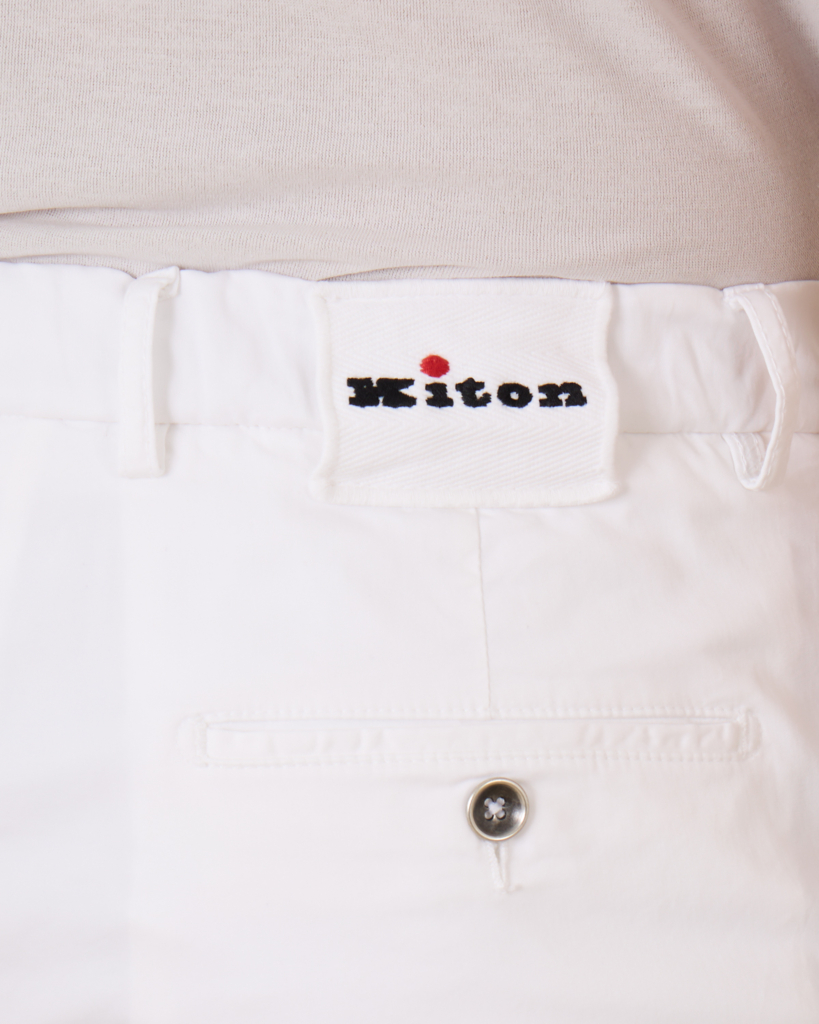Kiton Casual Pantalon White