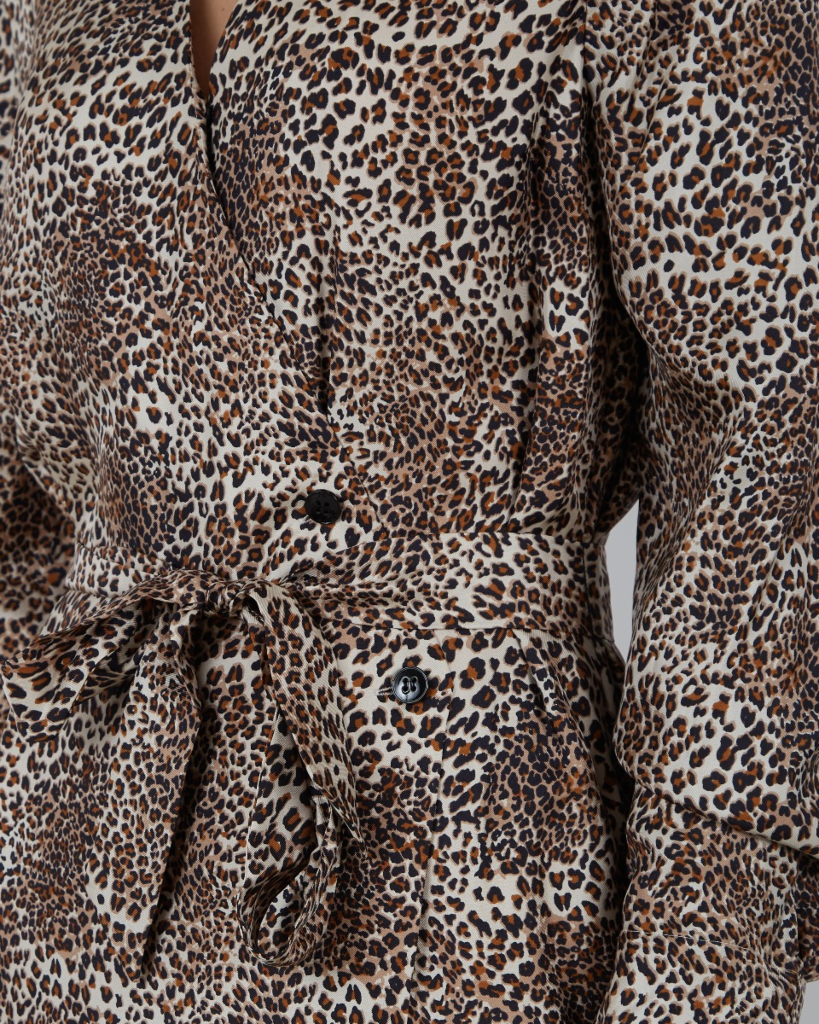 Ajana dress leopard 