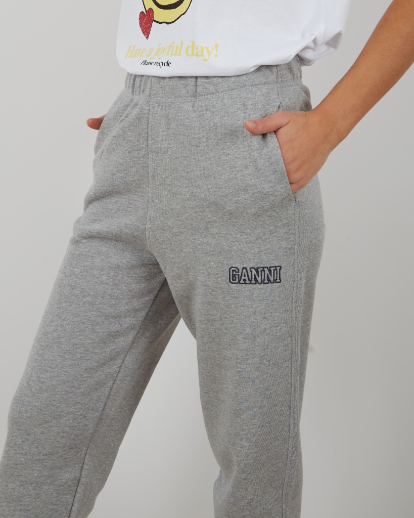 Ganni Software Isoli jogging pants grey