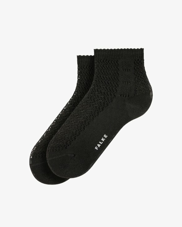 Basketwork zwarte sokken