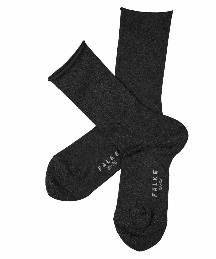 Shiny sokken zwart