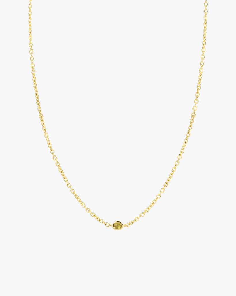 Anna + Nina Evergreen Necklace Gold Plated