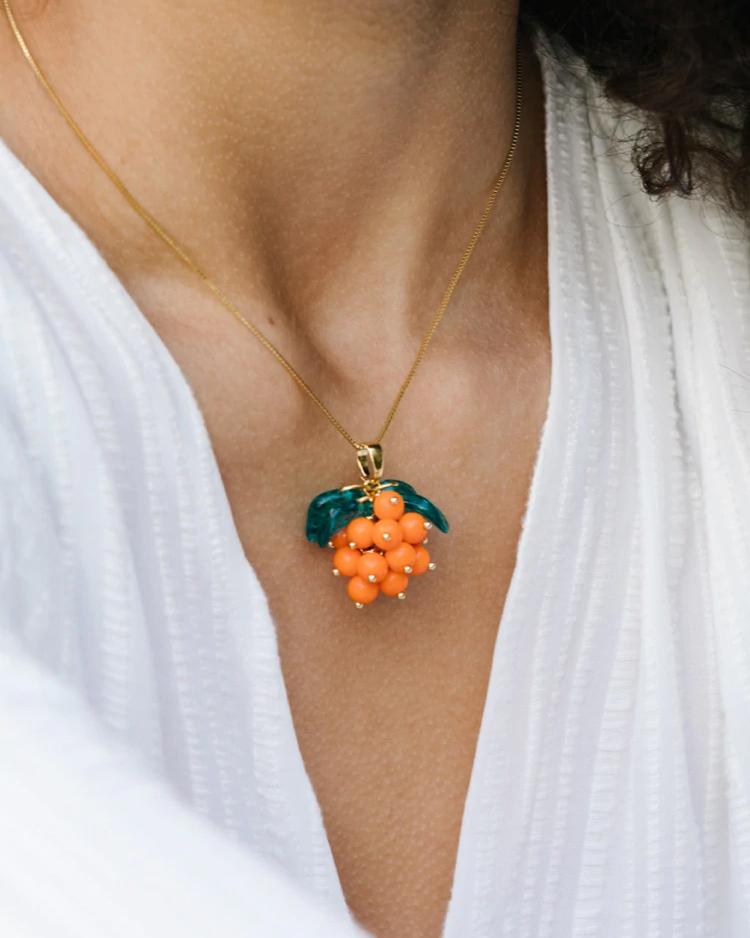 Annele Cloudberry Cute Necklace - 40 cm
