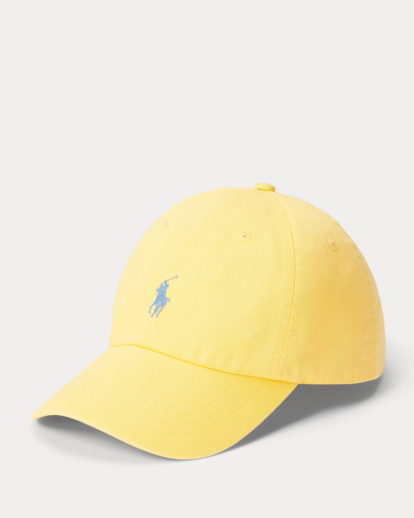 Ralph Lauren Logo Cap Oasis Yellow