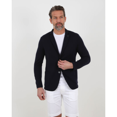 Gran Sasso Wollen Colbert Marine