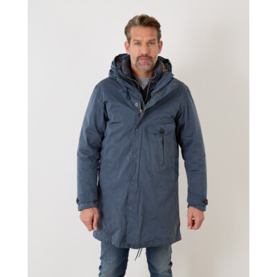 Ten-C Cyclone Parka Avio Blue