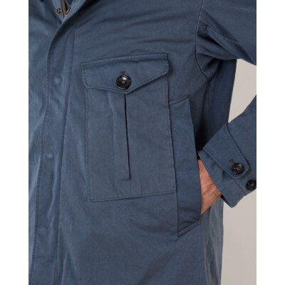 Ten-C Cyclone Parka Avio Blue