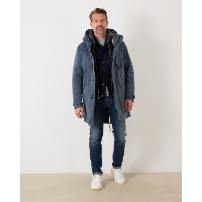Ten-C Cyclone Parka Avio Blue