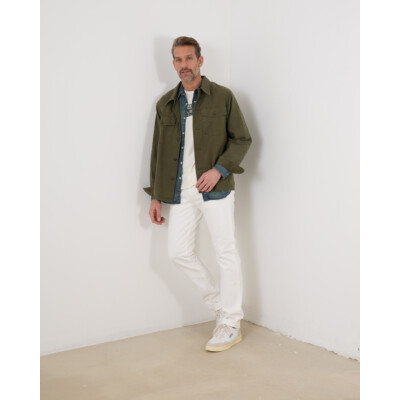RRL Denim Overshirt Dark Wash
