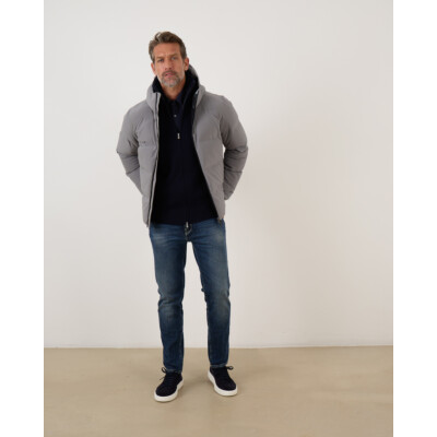 Gran Sasso Pullover Zip Navy