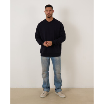 Rijp Harper Oversized Sweater Navy