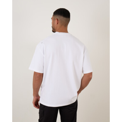 Rijp George Oversized Tee White