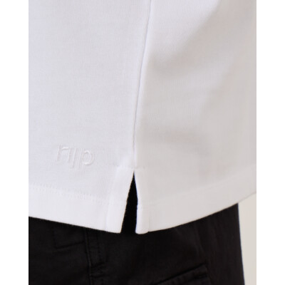 Rijp George Oversized Tee White