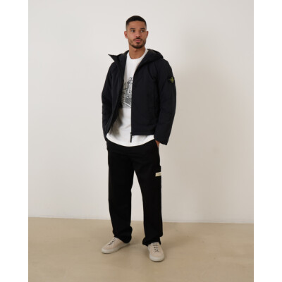 Stone Island Padded Jacket Black