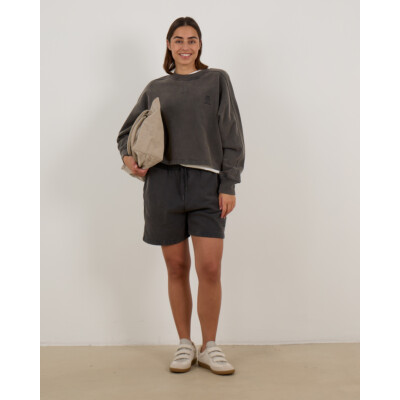 Marant Étoile Miranae Sweatshorts Verwassen Zwart