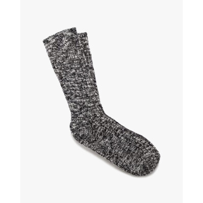 Birkenstock Cotton Slub Sokken Black Gray