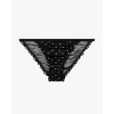 Love Stories Isabel Tanga-slip Zwart Stippen