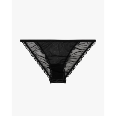 Love Stories Isabel Tanga-slip Zwart Stippen