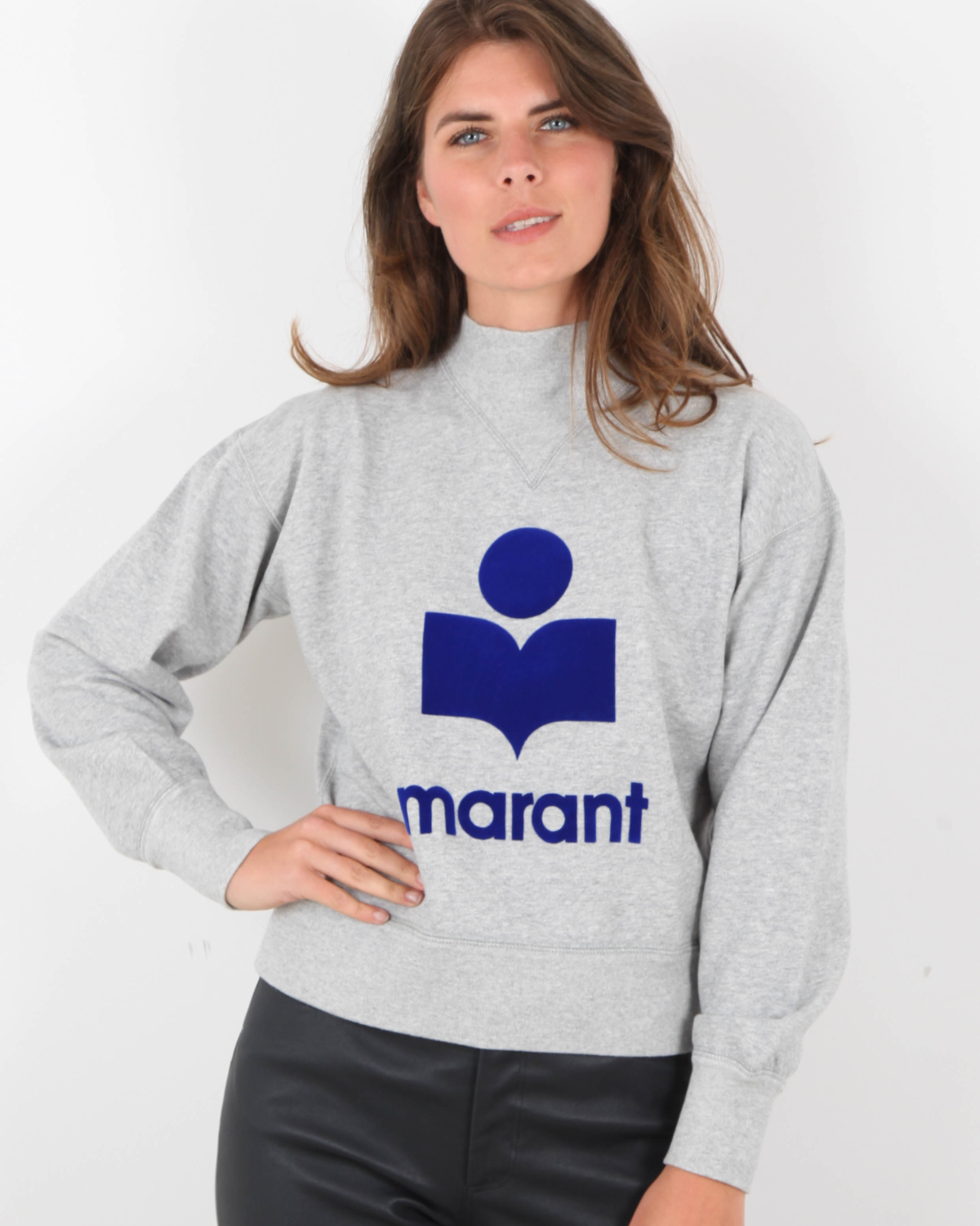 Sweat Shirt Moby Grey