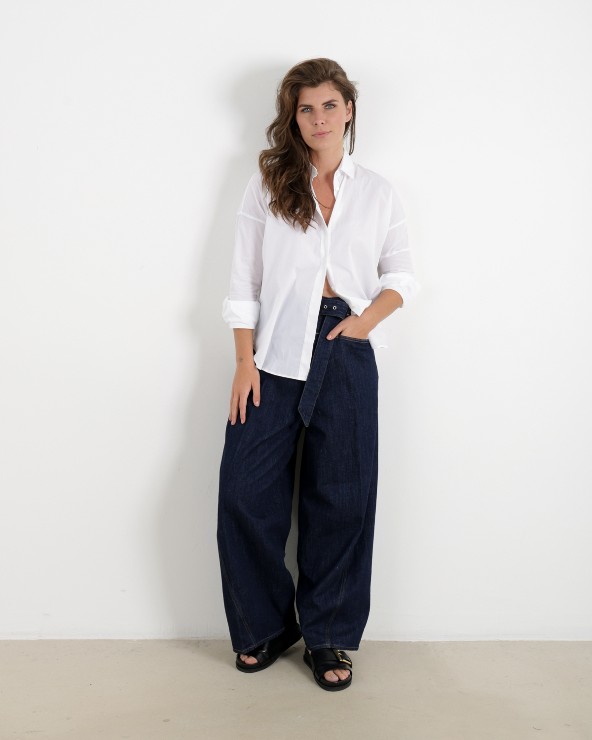 Baggy-X Denim Jeans Dark Blue