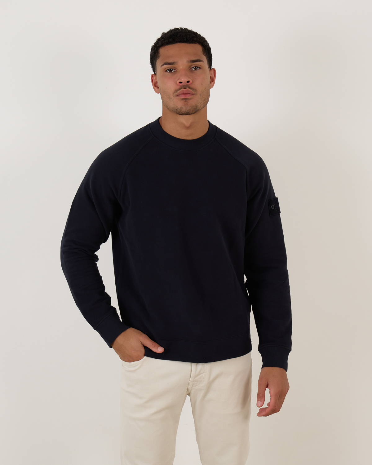 Ghost Fleece Pullover 629F7 Navy Blue