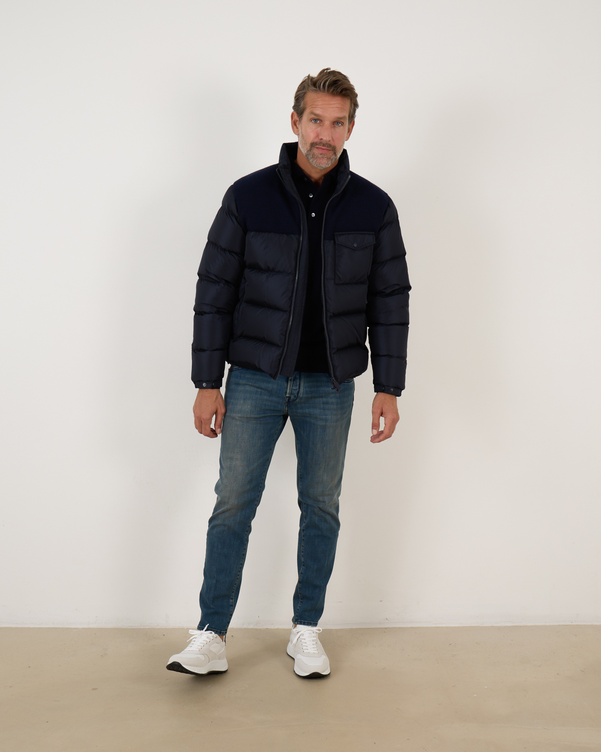 Down Jacket Navy