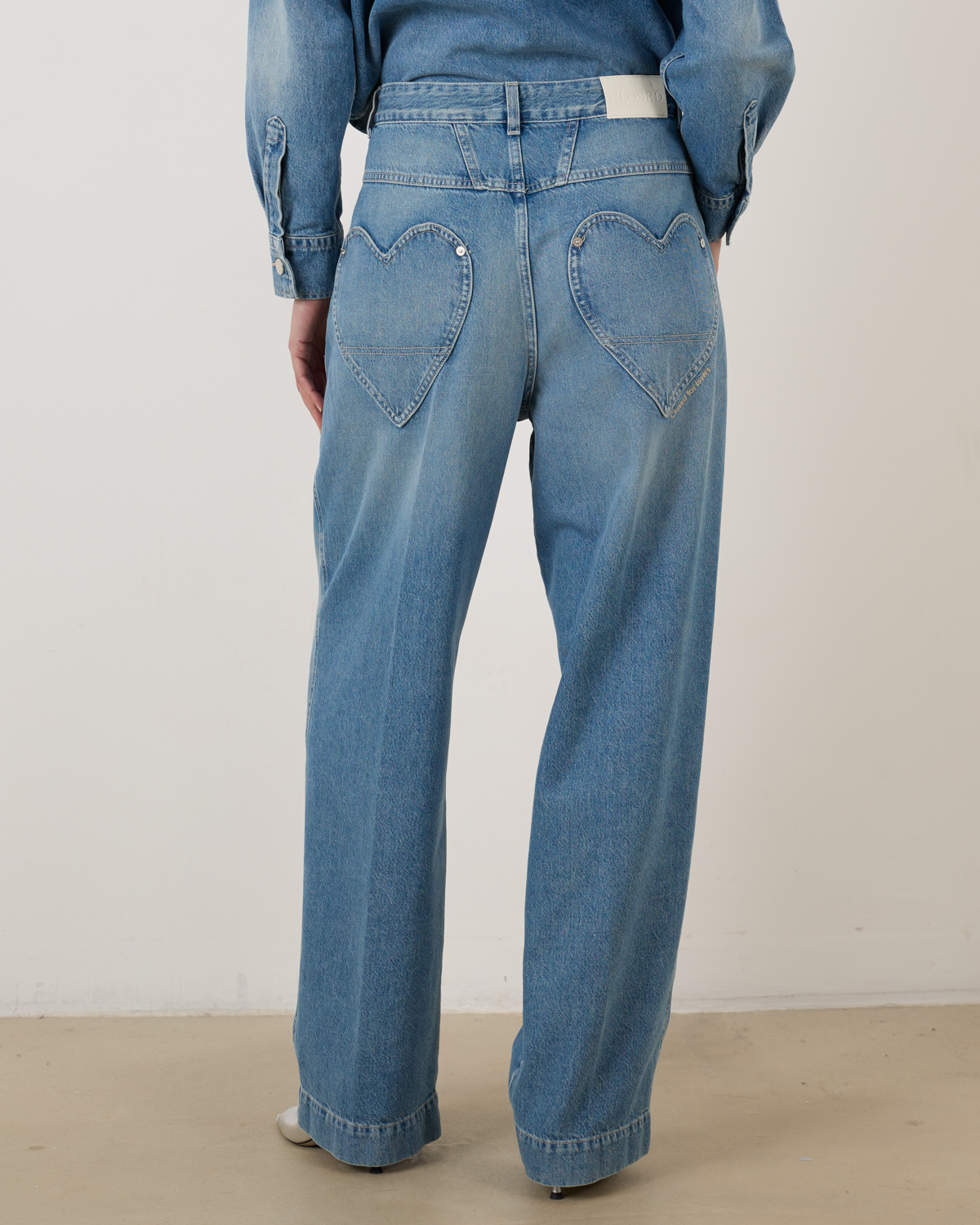 Deni- X Jeans Heart Pocket