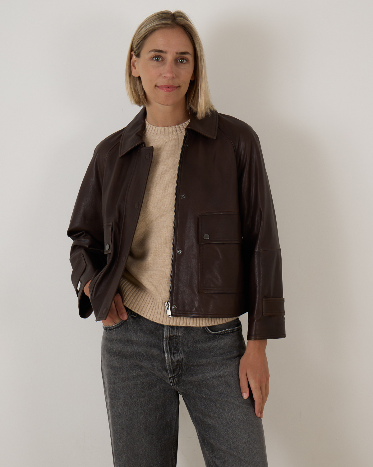 Berbice Jacket Dark Brown