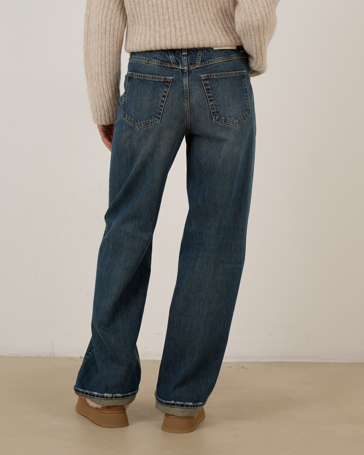 値下げ！25%オフ！新品　B.D. 『The Commoner2.0』 9'6” Closed Nikka jeans dark blue | Bestel nu | Gratis verzending