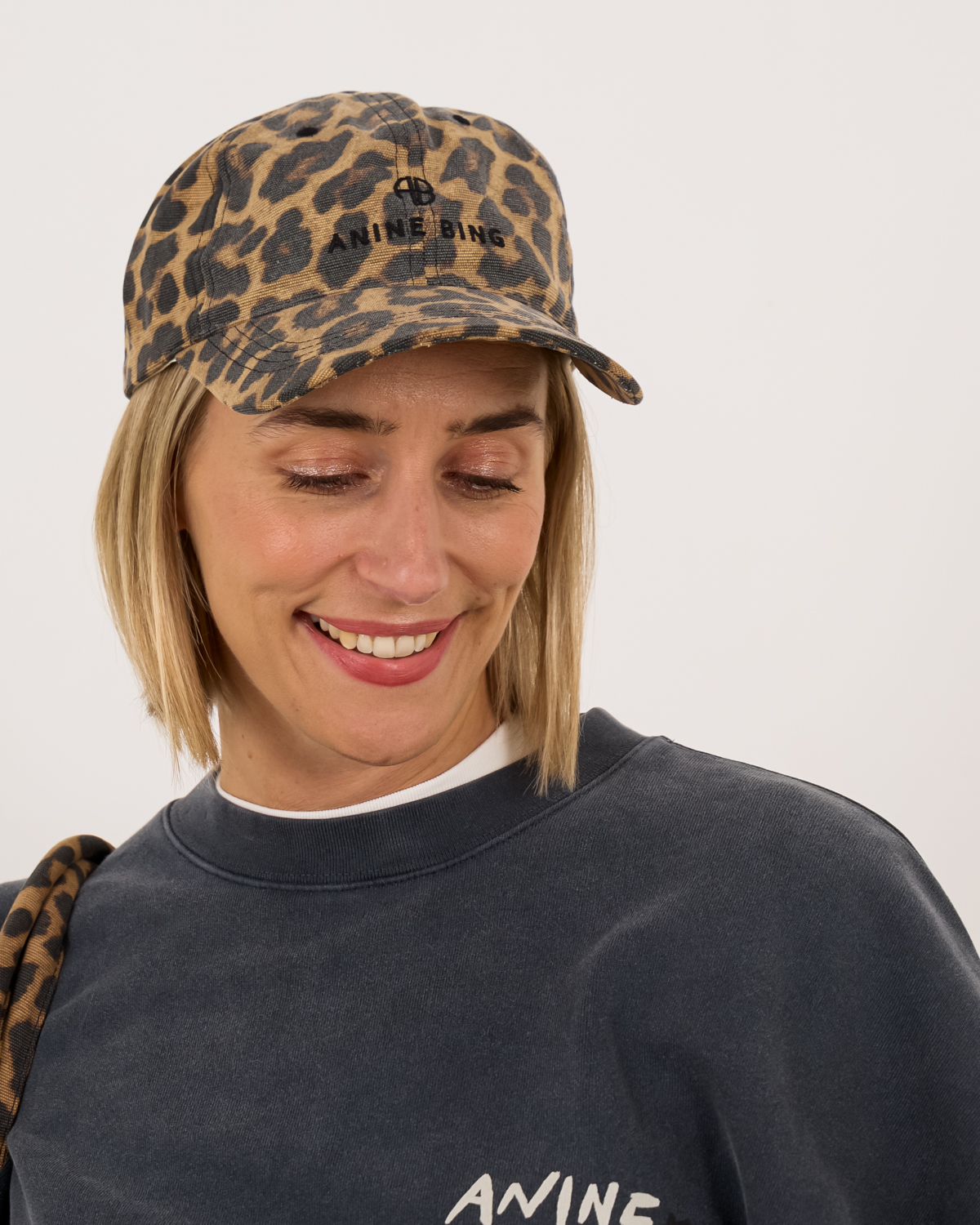 Anine Bing Jeremy cap leopard | Bestel nu | Gratis verzending